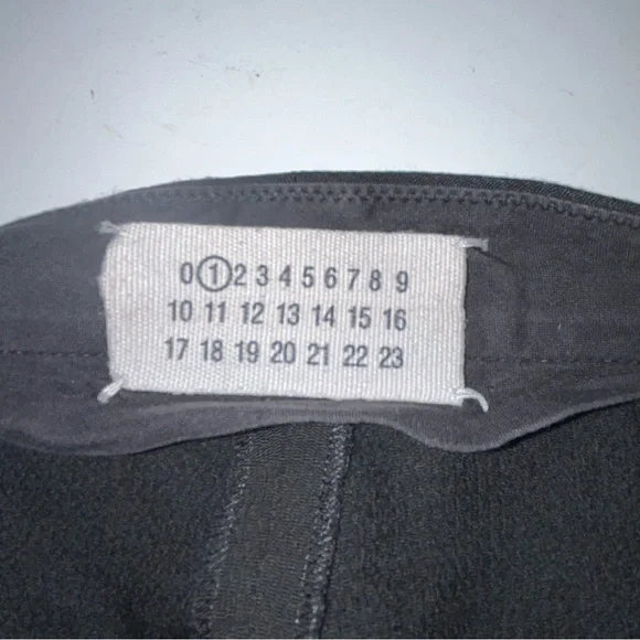 Maison Martin Margiela wool blend split hem‎ pants size 42/6 - Picture 7 of 10